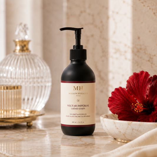 Nectar Impérial, crème corps à l’urée et au panthénol — Maison Hibiscus Paris