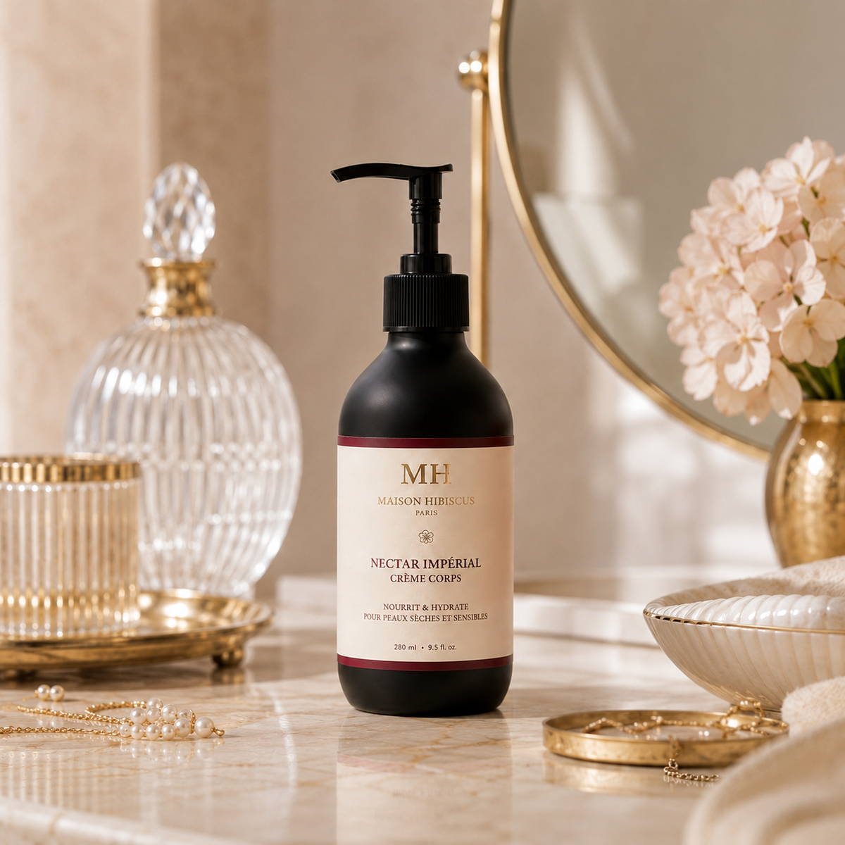 Nectar Impérial, crème hydratante pour le corps — Maison Hibiscus Paris