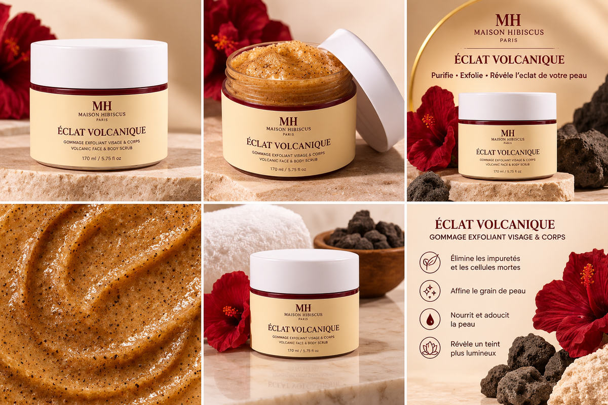 Éclat Volcanique — Face & Body Scrub