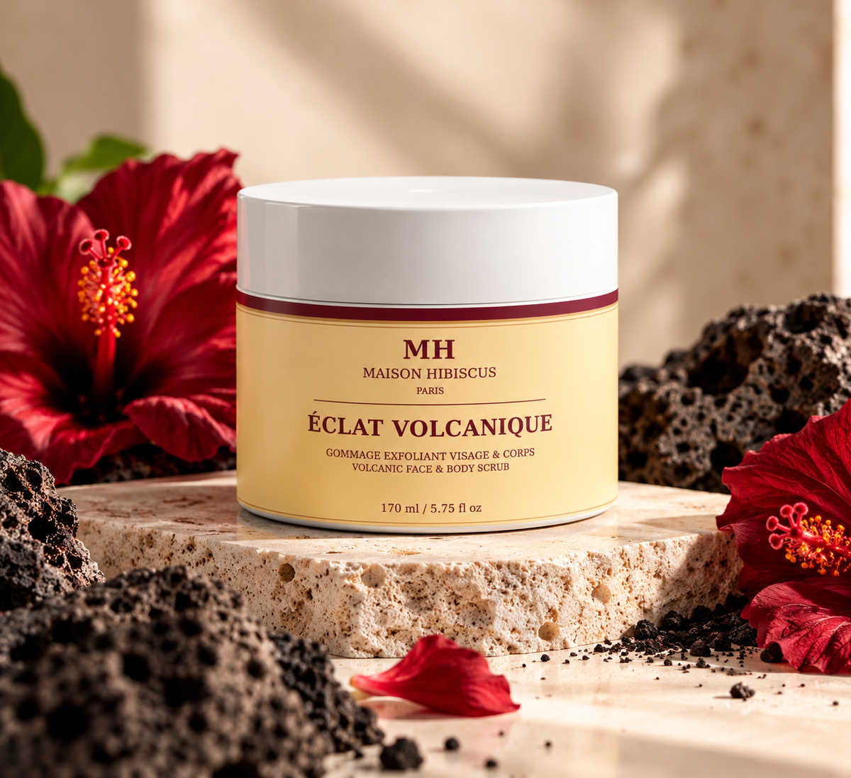 Éclat Volcanique — Face & Body Scrub