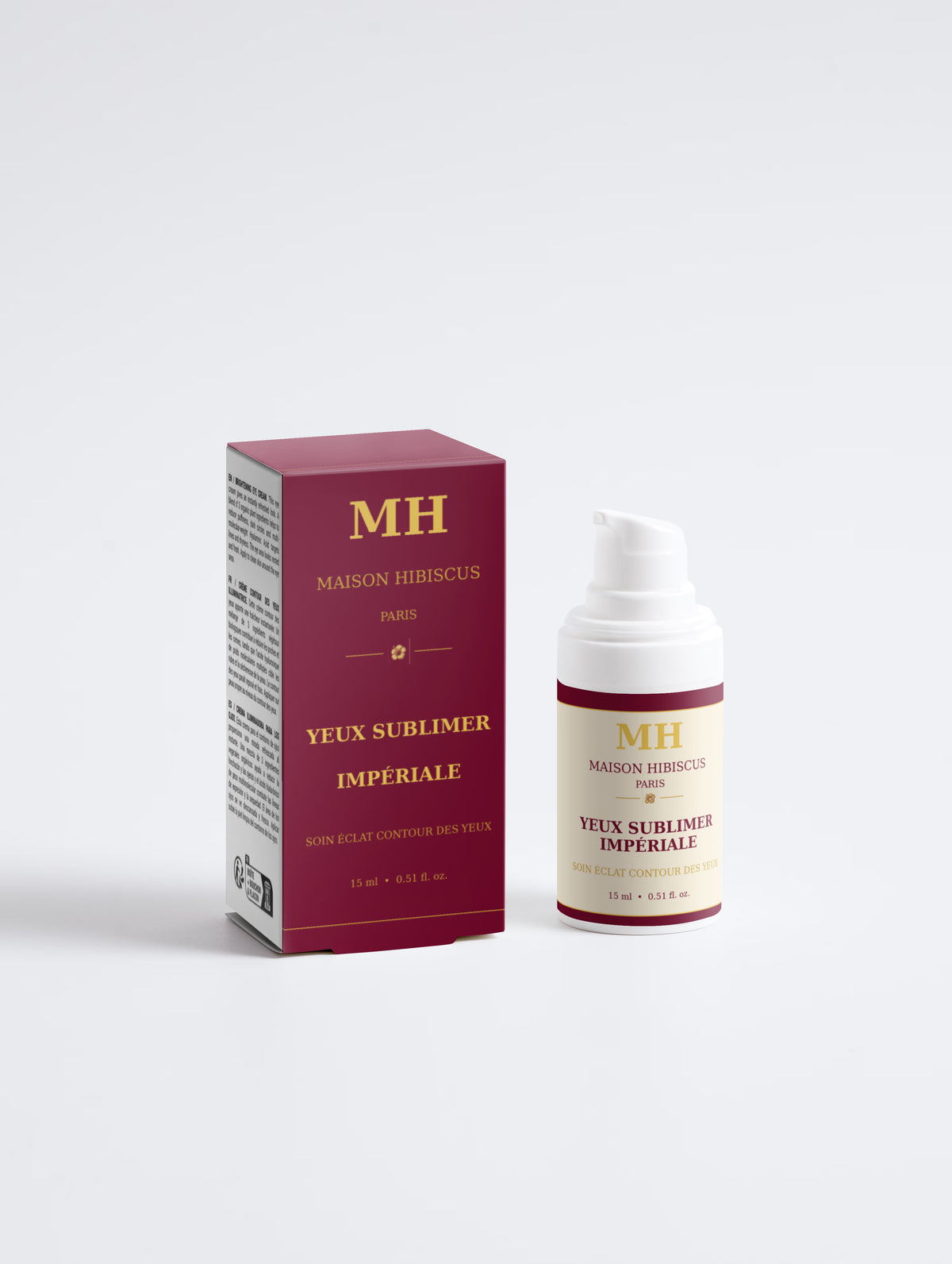 Yeux Sublimer Impériale, soin regard à l’acide hyaluronique — Maison Hibiscus Paris