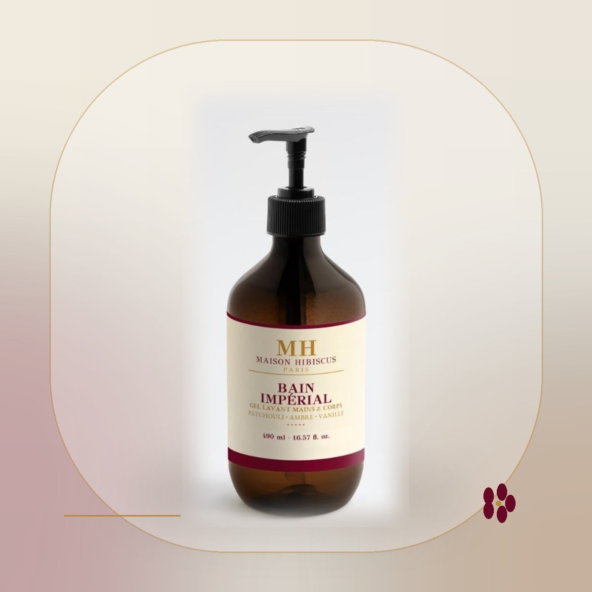 Bain Impérial – gel lavant mains et corps Maison Hibiscus Paris