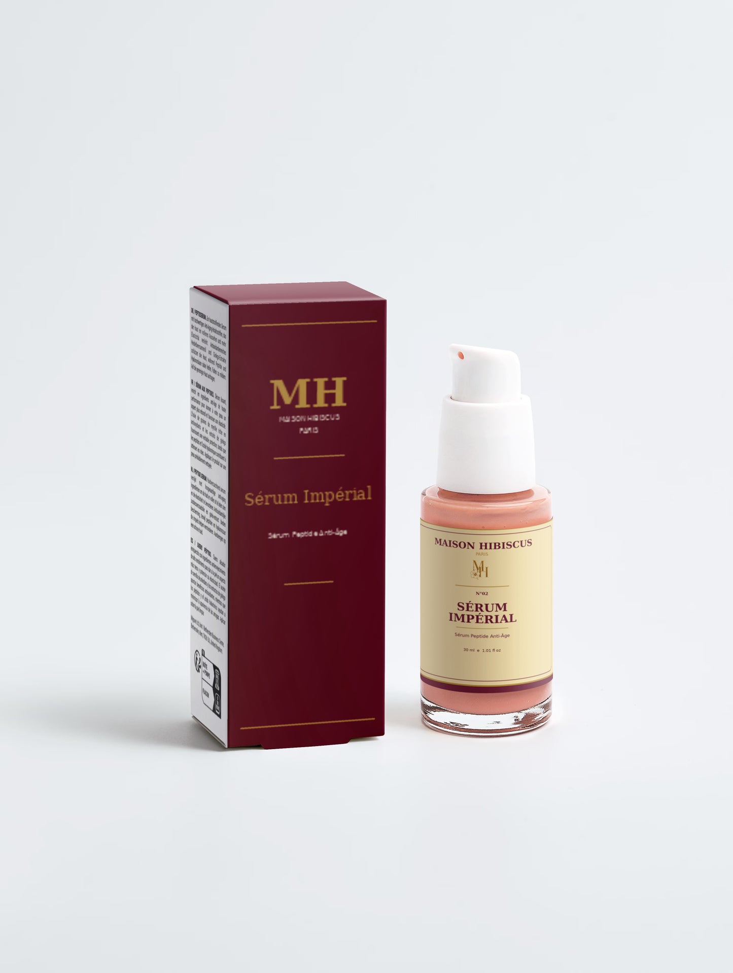 Sérum Impérial, soin visage aux peptides — Maison Hibiscus Paris