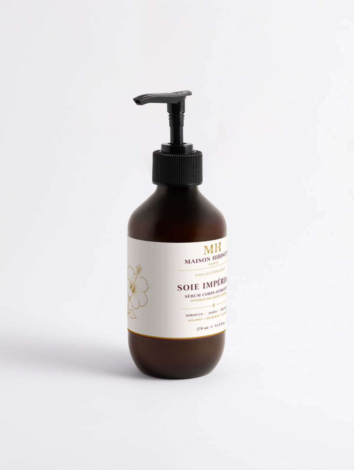 Soie Impériale, sérum hydratant corps 270 ml — Maison Hibiscus Paris