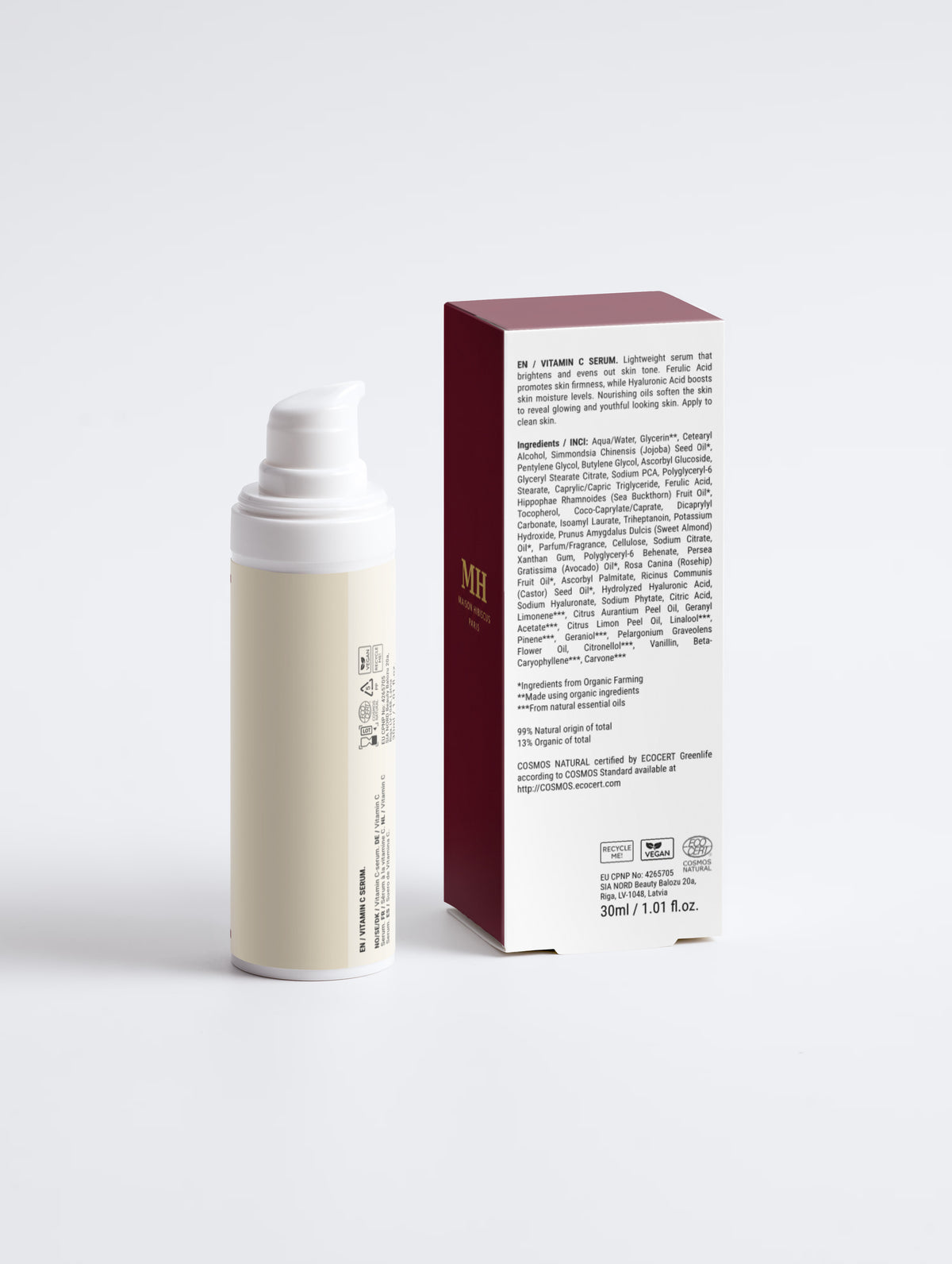 Éclat Botanique, sérum éclat vitamine C — Maison Hibiscus Paris