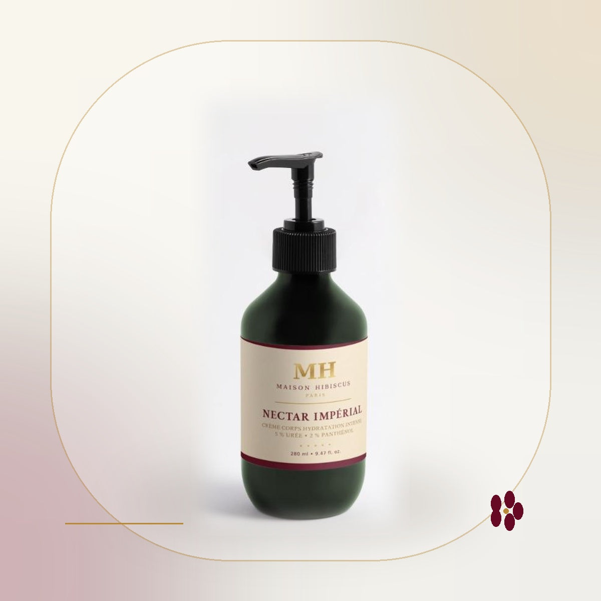 Nectar Impérial – crème corps 5% urée et 2% panthénol Maison Hibiscus Paris