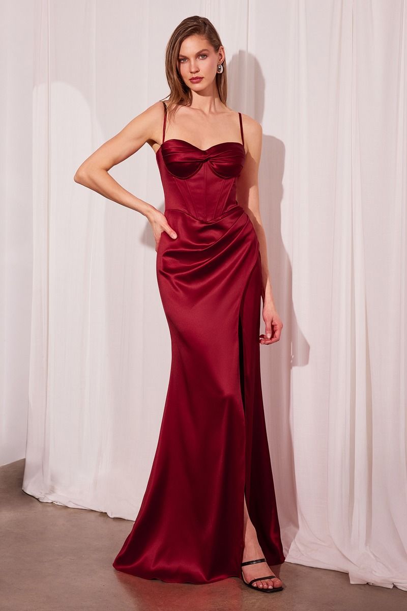 Sweetheart Neck Mermaid Fitted Evening Dress – view 3